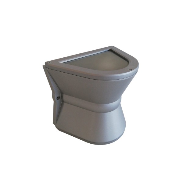 Disano 42056100 clessidra1 1547 flc2x16el sl ar2 sandblasted silver